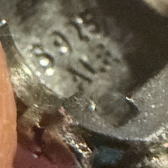 Pandora Encore Clip with Brown Cubic Zirconia Retired Pandora Clip Charm - Picture 4 of 4